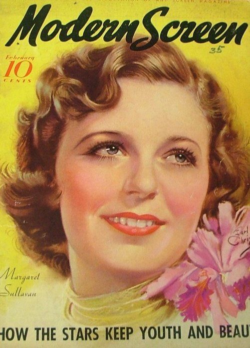MODERN SCREEN magazine cover Issue 51 February 1935
